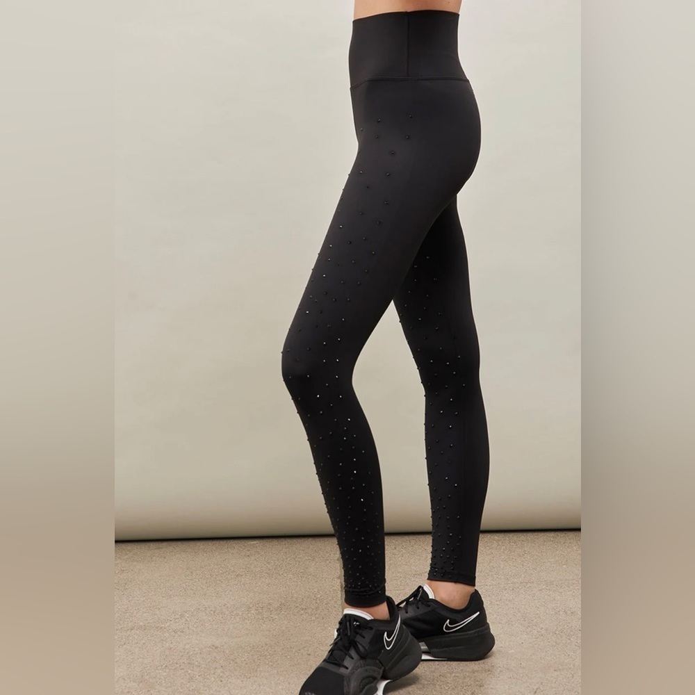 Carbon38 💎Rhinestone💎 High Rise Full-Length Legging in Diamond Compression